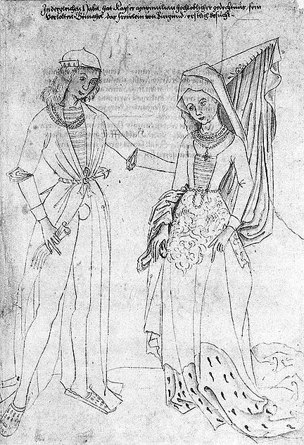 Maximilien Ier de Habsbourg et Marie de Bourgogne